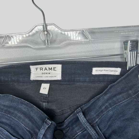 Frame Ali High Rise Cigarette Jeans - Picture 5 of 5